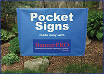 BannerPRO Pocket Sign