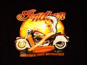 After 30 washes, my Indian motorcycle applique still looks great!