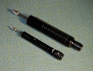 Handpieces are available in a variety of sizes.